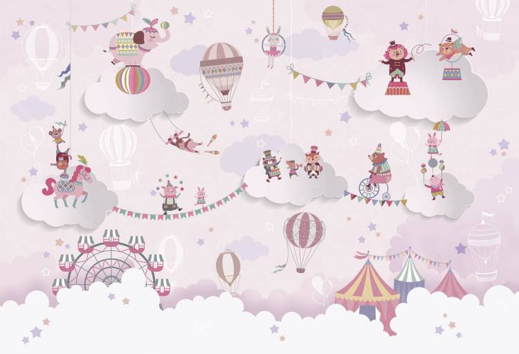 Фреска Ortograf Little friends 34406 Облачный цирк Флорентина FF