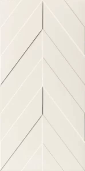 Керамическая плитка Marca Corona 4D D730 Chevron White Matt 40х80