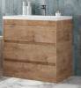 Тумба под раковину Art&Max Family-M FAMILY-M-750-3C-PIA-HG напольная, harbor golden