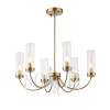 Хрустальная люстра на штанге ST Luce Иллюмиа SL1400.303.06