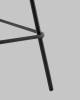 Стул полубарный Stool Group Фуриоса AV 461-Pbl-9005(PP) черный, экокожа фото 8