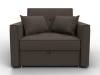 Кресло-кровать Лига Диванов Лига-104 (80) 134843 Коричневый фото 2