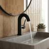 Смеситель для раковины Elghansa Radiant 1647181-Black черный фото 11