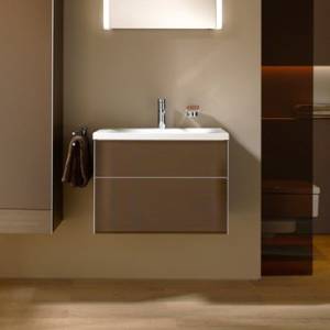 Тумба с раковиной Keuco Royal Reflex трюфель 80 см