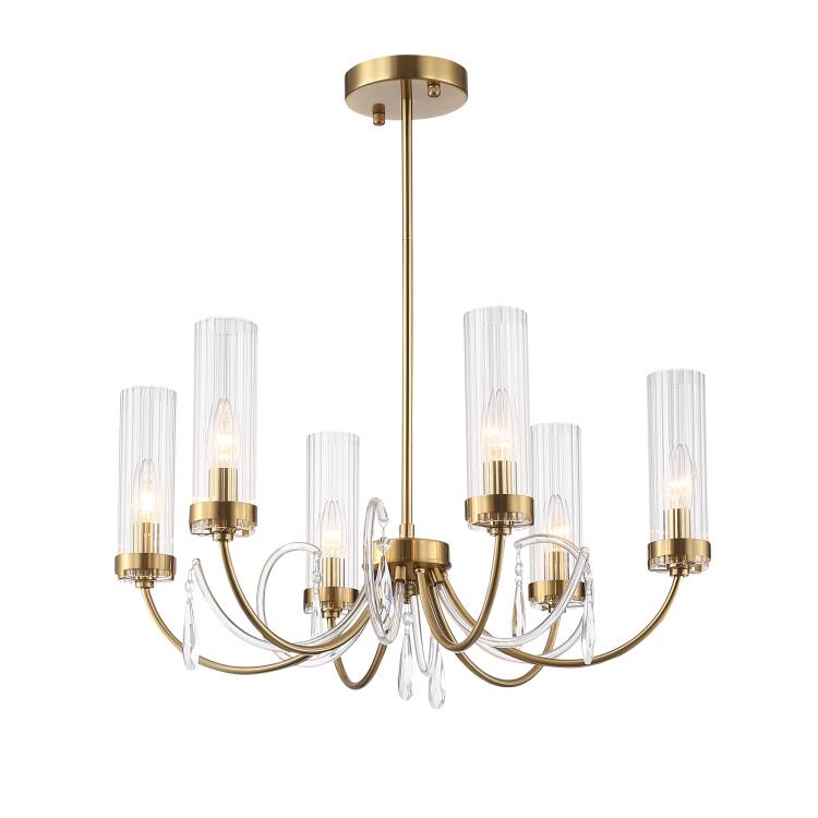 Хрустальная люстра на штанге ST Luce Иллюмиа SL1400.303.06