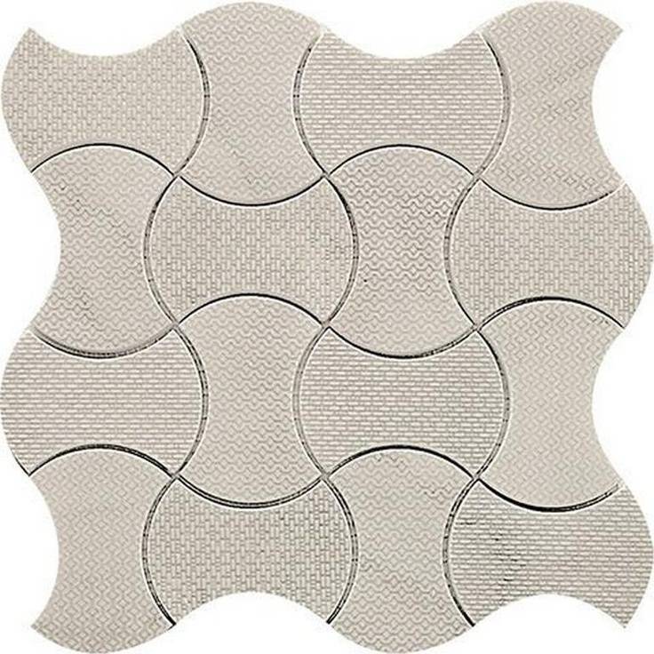 Мозаика Skalini Torino TRN-6 Белая 28.5x28.5