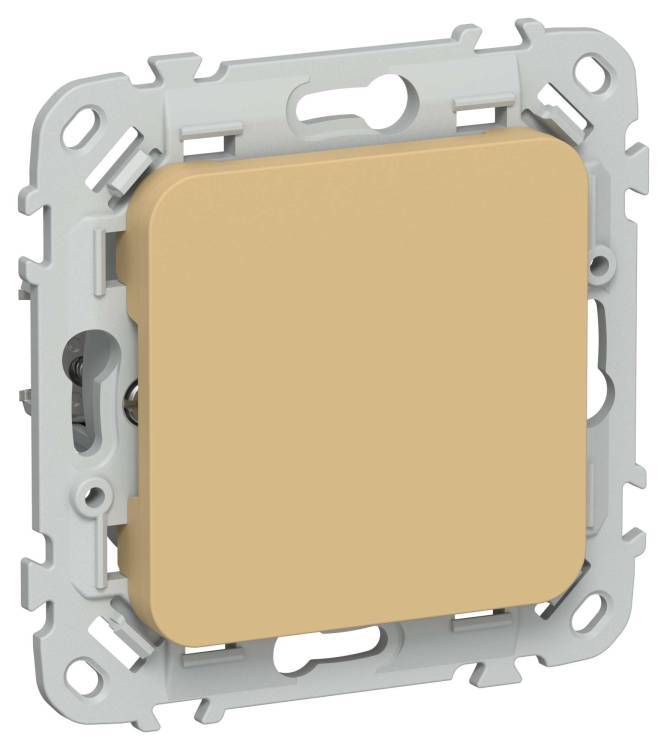 Заглушка с суппортом IEK Flite FI-PL10-K89 шамуа