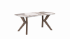 Стол обеденный Stool Group Weatte DF1989WDT 180 pandora, top DUAL мрамор шпон ореха