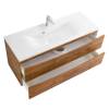 Тумба под раковину Belbagno Marino MARINO-1100-2C-SO-RN-P 110x45x50 Rovere Nature подвесная с двумя выкатными ящиками фото 5