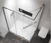 Душевой уголок Vincea Tesi VSRW-7TS9012CL профиль хром, стекло прозрачное, 120x90x200 фото 3