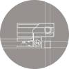 Душевой уголок Cezares Slider AH 2 70/80-90/100 Grigio Cr профиль хром, стекло серое фото 4