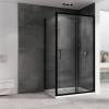 Душевой уголок Abber Schwarzer Diamant AG30120B5-S80B5 80x190x120, профиль Черный фото 2