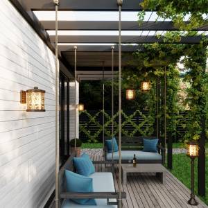 Уличный подвесной светильник Odeon Light Nature Kordi 2286/1