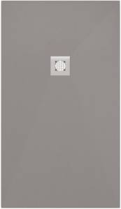 Поддон для душа Allen Brau Priority 8.31008-PGM без накладки, платина, 1400х800