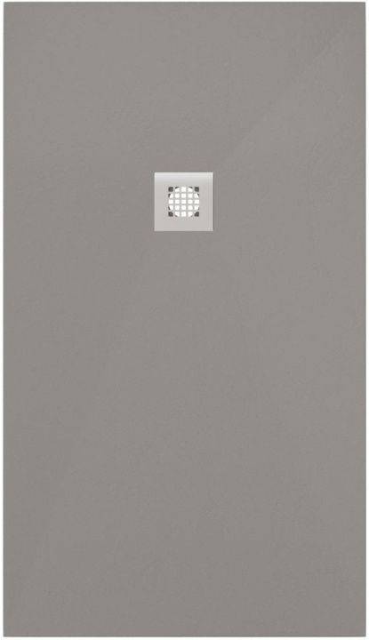 Поддон для душа Allen Brau Priority 8.31008-PGM без накладки, платина, 1400х800