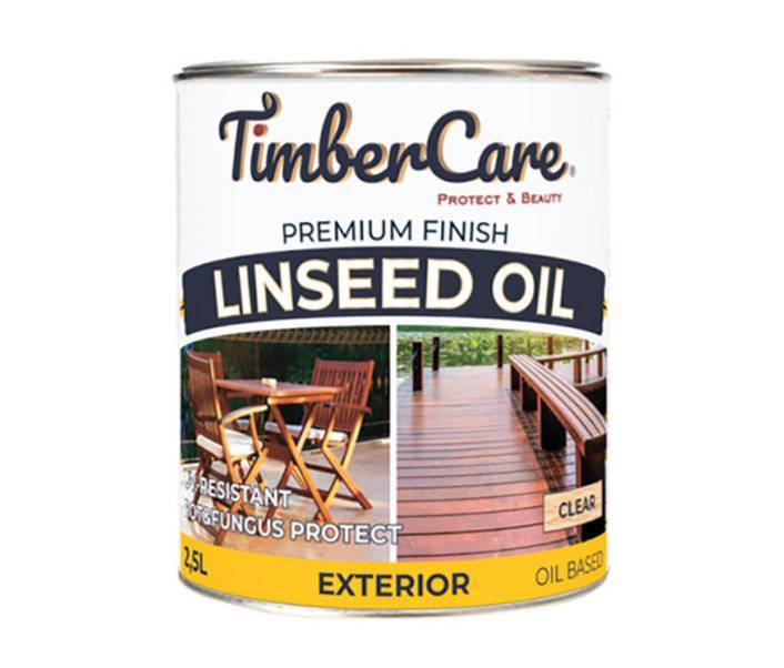 Масло льняное TimberCare Linseed Oil прозрачный 2.5 л