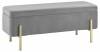 Банкетка-сундук Stool Group Болейн 20A544VF-MOMO-38 с ящиком, велюр серый 110x42