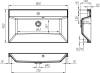 Мебель для ванной BelBagno Aurora 80 bianco lucido фото 10