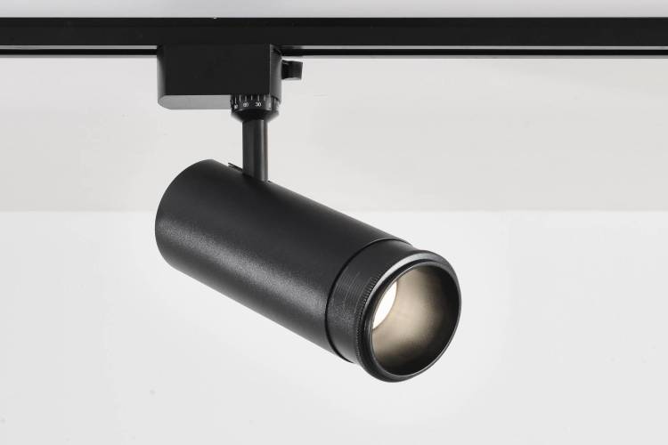 Трековый светодиодный светильник Crystal Lux Basic CLT 0.31 021 BK 3CCT ZOOM