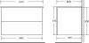 Тумба с раковиной BelBagno Kraft 100 rovere galifax bianco фото 6