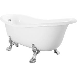 Ванна из искусственного камня Migliore Milady 26241 185x82 хром