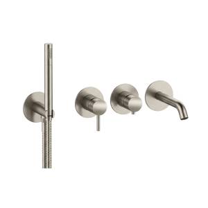 Смеситель для ванны Remer Metrica MC53D2PXV сталь