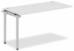 Стол приставной Skyland Xten-S 00-07072489 Белый/Алюминий