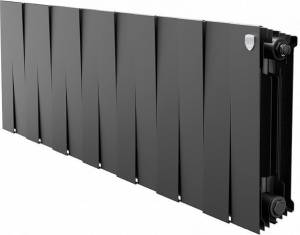 Радиатор биметаллический Royal Thermo Piano Forte 300 noir sable, 14 секций