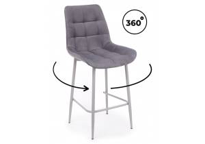 Полубарный стул Notta Челси 360 632554 Темно-серый (zd 995)