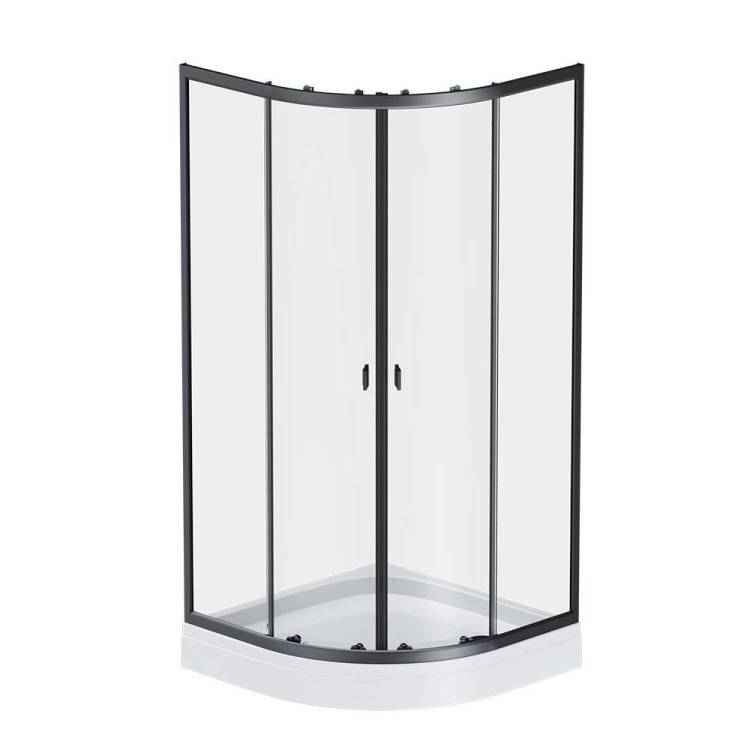 Душевое ограждение Am.Pm X-Joy W88E-205-090BT64 Twin Slide 90x90, c поддоном