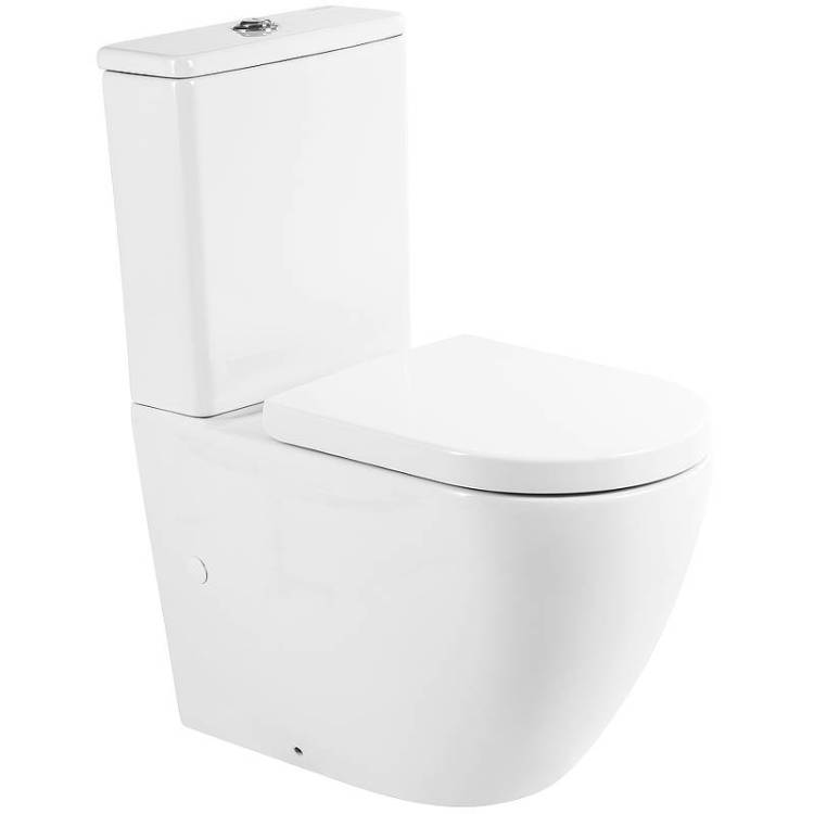 Унитаз-компакт Belbagno Sfera-R BB2141CPR/BB865SC белый