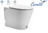 Унитаз приставной Cerutti Spa Argentera Pulse 7267 безободковый, с микролифтом, импульсный смыв фото 8