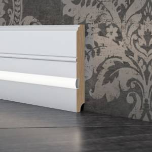 Плинтус Evrowood PN 120 led 200x1.6x11