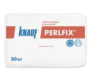 Клей гипсовый монтажный Knauf Перлфикс, 30 кг