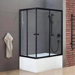 Душевой уголок Royal Bath BP RB8120BP-T-BL-R 120x80 с поддоном