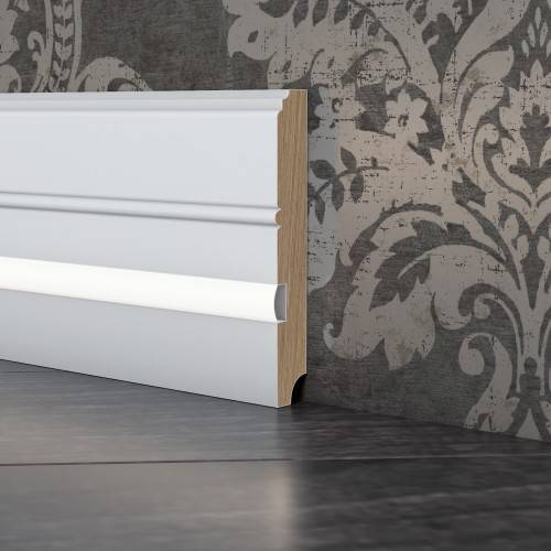 Плинтус Evrowood PN 120 led 200x1.6x11