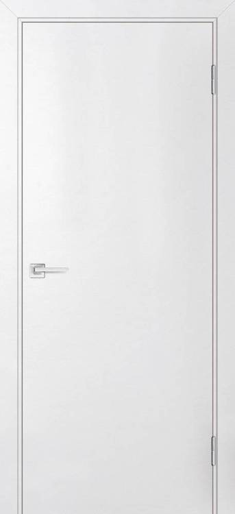 Межкомнатная дверь эмаль Текона Смальта-line 00, глухая, Ral 9003 белый 600x1900