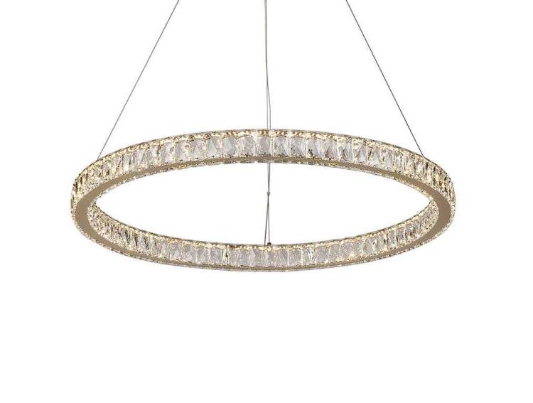 Подвесная светодиодная люстра Newport Krista 8580/80 C gold