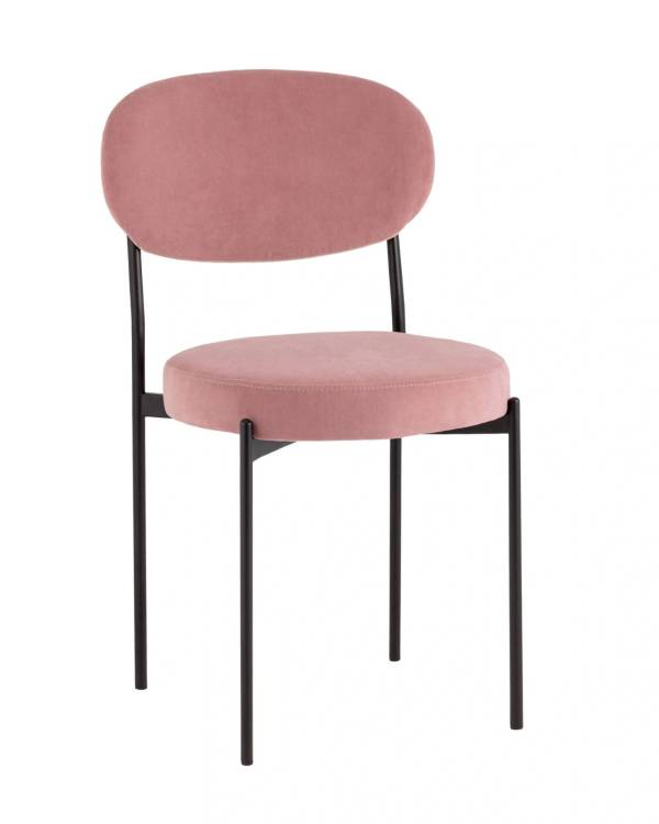 Стул Stool Group Бриф DD AV 477-C65-K477NEW-9005 пыльно-розовый, велюр