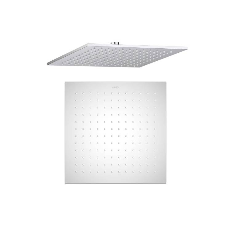 Верхний душ Aquatek AQ2078CR квадратный, 300 мм, хром