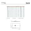 Поддон для душа Starohome Solid 1237475 белый матовый, 90x140 фото 7