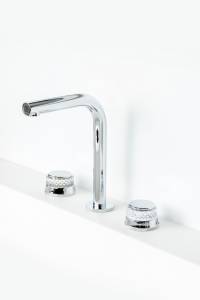 Смеситель для раковины Boheme Aura 152-CR-A хром