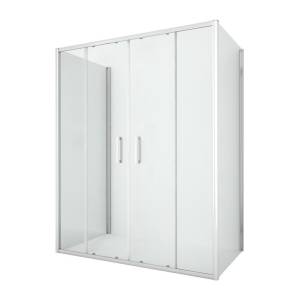 Душевое ограждение NEW TRENDY NEW CORRINA  170x80x195 K-0488 (хром)