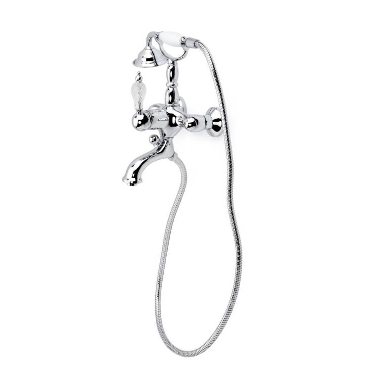 Смеситель для ванны Boheme Crystal 263-CRST хром