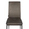 Стул Tetchair Capri (mod. BC565-DC) 24388 темно-серый, черный фото 6