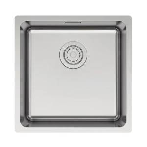 Мойка кухонная Paulmark Yuni 44 Uni YU44-BS Брашированная Сталь, 44x44