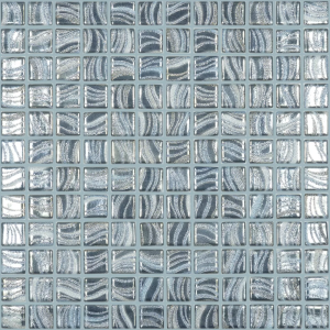 Мозаика Vidrepur Glitter Blue 7800 (на сетке) 25x25 31.7x31.7