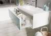 Тумба Marka One Milacco 100П У72795 Blue marble 1 ящ.