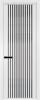 Межкомнатная дверь Profil Doors 3 AGP цвет профиля Вайт, стекло безопасное 6 мм мору тонированное 800x2000