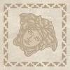 Вставка Versace Emote G0262591 Tozzetto greca Crema Marfil 10х10